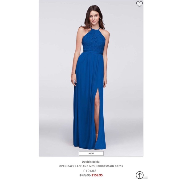 Royal blue braidsmaid dress - Picture 2 of 2